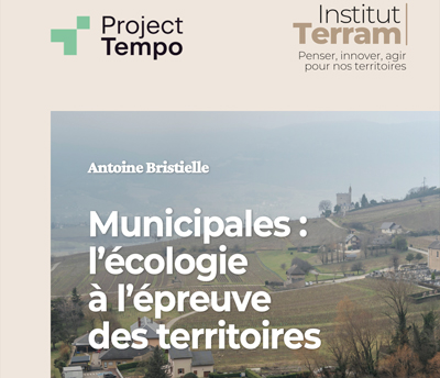 Municipales : l'environnement reste "une préoccupation majeure" des électeurs